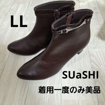 SUaSHI 스웨이시 숏부츠 부티 다크 브라운