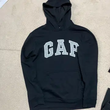 GAP 블랙 후드티 XS