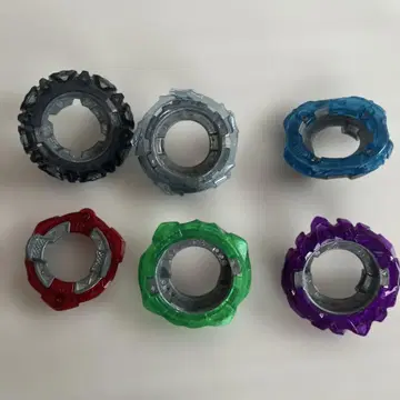 베이블레이드 버스트/X 6개 세트 묶음 판매 레이어/블레이드 부품