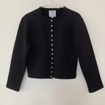 애니에스 코튼 멜톤 긴팔 가디건