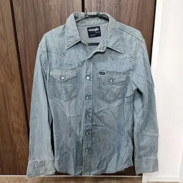Wrangler 데님 셔츠 M 사이즈 W9144