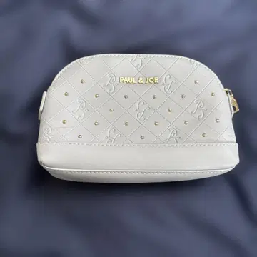 PAUL & JOE 퀼팅 파우치 블루