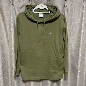 y121410 champion 후드티 로고 얇은 소재 심플 S