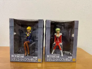 제08MS소대 시뮬레이션 피규어 2체 신시아 아이나 사할린