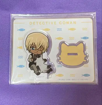 명탐정 코난 아무로 토오루 SD 고양이 아크릴 스탠드 콘텐츠 시드