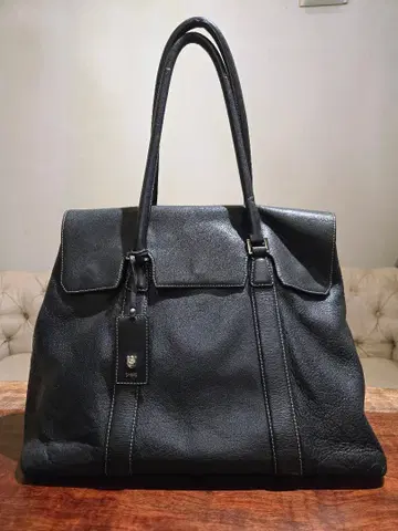 SHIPS 플랩 토트백 블루 그레이