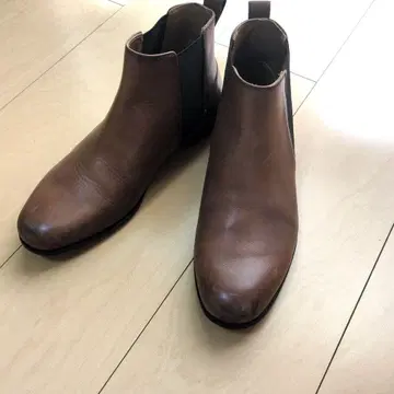 브라운 사이드 고어 부츠 39