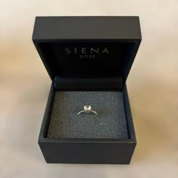 SIENA ROSE 그린 자수정 K10 인증서 포함