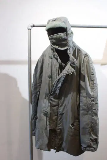 70s vintage 토끼 후드티 military CWU-8/P