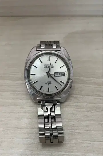 70s 정품 SS 벨트 세이코 5 액터스 손목시계 빈티지 앤티크