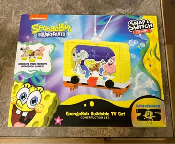 스펀지밥 snap and switch TV 세트