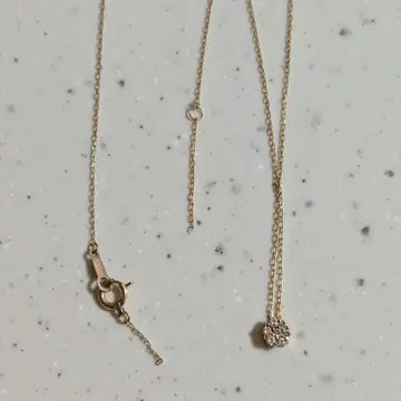 [정크]K10 다이아몬드 목걸이