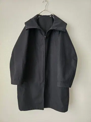 유니클로 유 블록테크 코트 사이즈 S 블랙