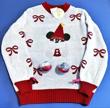 당일 발송 디즈니랜드 크리스마스 릴린린 스웨터 캡슐 토이