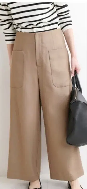 IENA 패치 포켓 울 팬츠 38