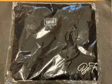 BE:FIRST 로고 자수 티셔츠 블랙 / S