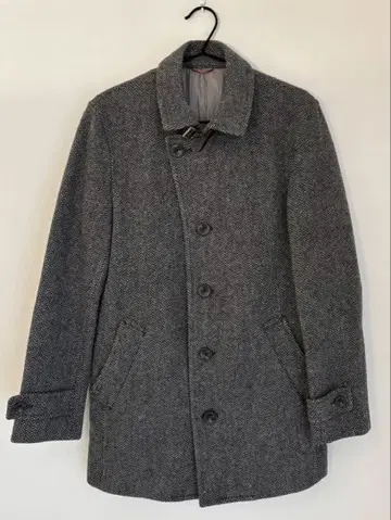 스텐카라 코트 남성용 M 헤링본 무늬 울