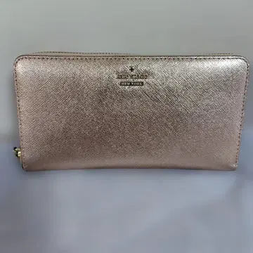 Kate Spade 핑크 계열 골드 장지갑