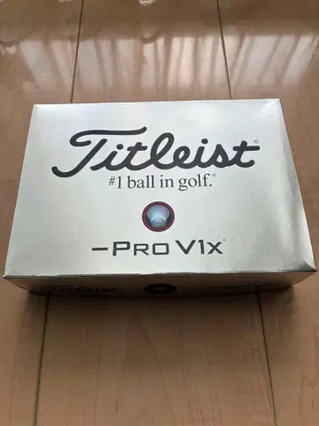 Titleist Pro V1x 골프공 18개 6슬리브