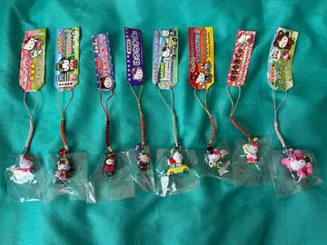 헬로키티 스트랩 세트