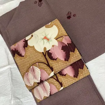 앤티크 낮밤 오비 아르데코 꽃 무늬 다이쇼 로망 373 x 30.5cm