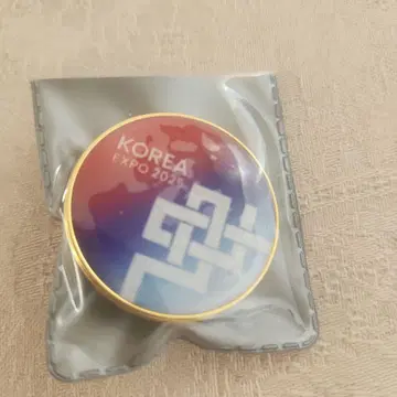 [ 새상품 ] 한국관 VIP 배포용 핀배지 오사카 간사이 만박