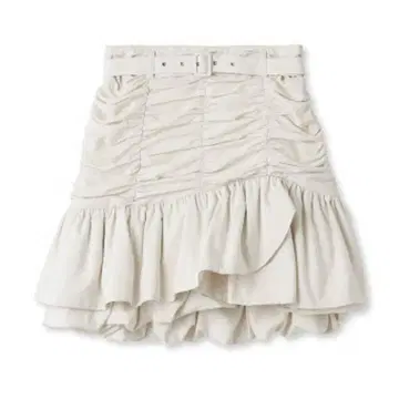 LILYBROWN 프릴 벌룬 미니 스커트