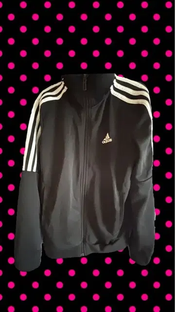 adidas 블랙 집업 자켓