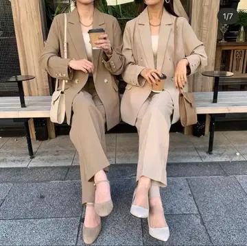 BLATE 베이지 셋업