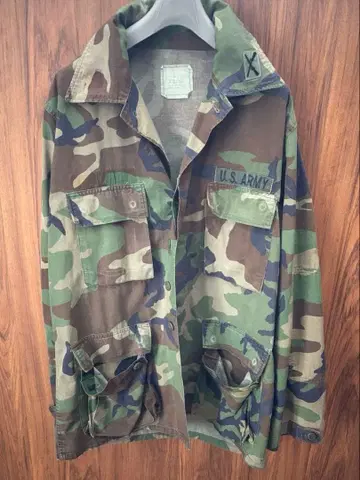 [새상품급] 80s U.S ARMY BDU 자켓 사이즈 XL 상당