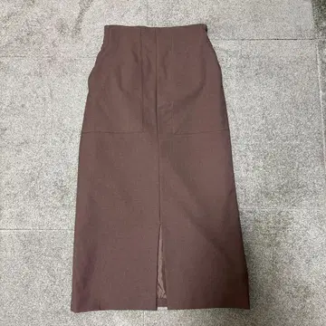 브라운 타이트 스커트 N. Natural Beauty Basic