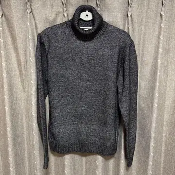 y121412 BEAMS HEART 터틀넥 니트 심플 L