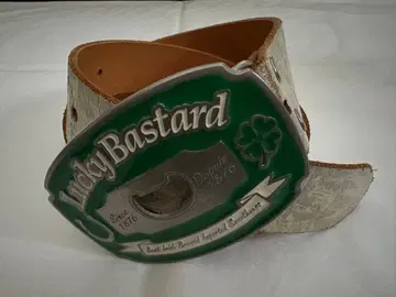 Hawk Company CENUINE LEATHER 벨트 버클 병따개