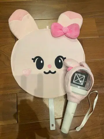 Niziu 미이히 부채 부채 케이스 응원봉 커버 세트