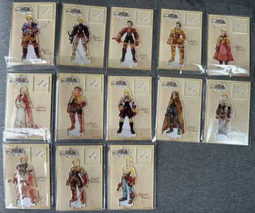 파이널 판타지 택틱스 아크릴 스탠드 13종 컴플리트 세트