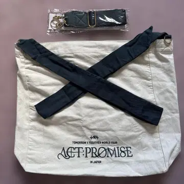 TXT ACT : PROMISE 숄더 스트랩 토트백