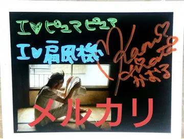 히라타 카오루 친필 사인 폴라로이드 폴라 여배우 당선품 당선 타렌트