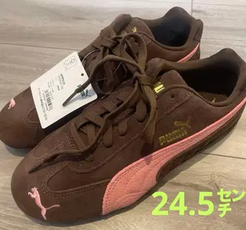 미사용 새상품 PUMA SPEEDCAT OG 24.5cm 브라운/핑크