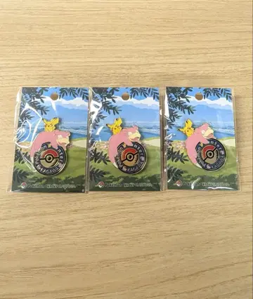 포켓몬 센터 카가와 야돈 로고 핀즈 3개 세트