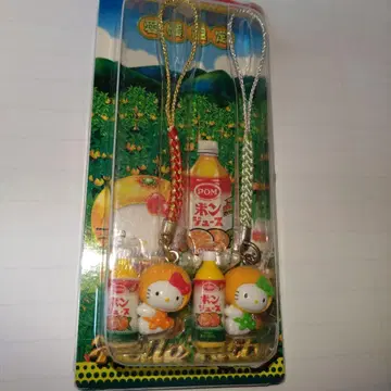 산리오 헬로키티 지역 한정 키티 폰주스 끈 스트랩