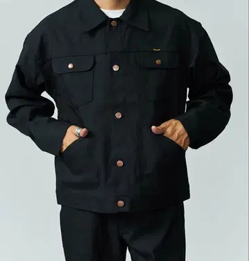 Wrangler 블랙 자켓 XL