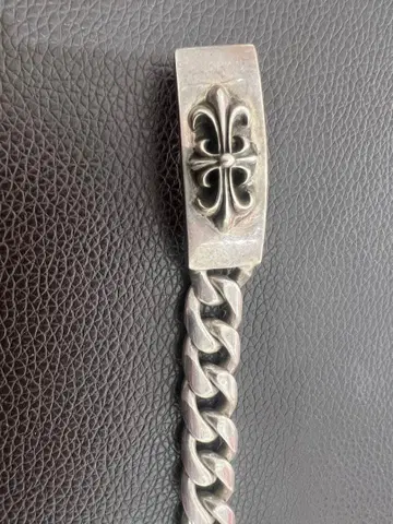 실버 925 플뢰르 드 리스 팔찌