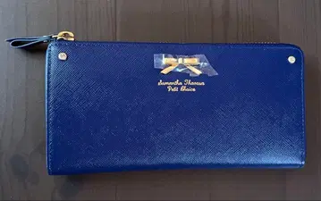 사만다 타바사 장지갑 네이비 큐빅 박스 없음 미사용