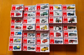 토미카 미개봉 새상품 33대 묶음 판매