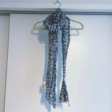 12/25까지 [ ANAYI ] 린넨 100% 제브라 패턴 린넨 스톨