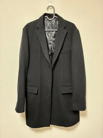 체스터 코트 L 사이즈 블랙