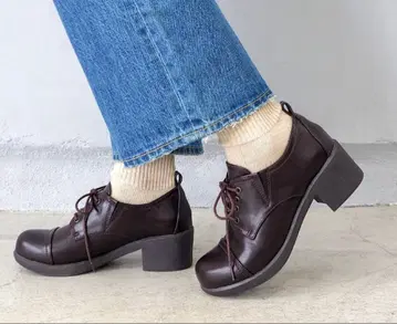 키다리 아저씨 신발 레이스업 슈즈