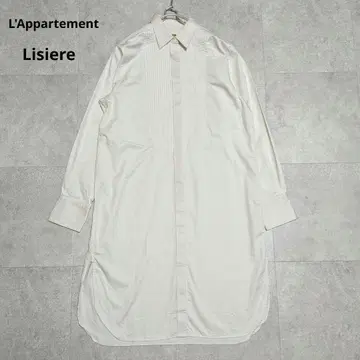 24SS 라빠르망 리제르 핀턱 롱 셔츠 원피스 일본제