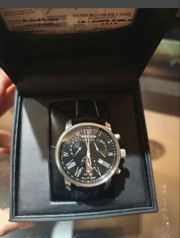 [ 작동품 ] ZEPPELIN (체펠린) 레트로 그래프 남성용 쿼츠