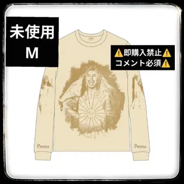 후지이 카제 Prema T-Shirt 셔츠 굿즈 베이지 M